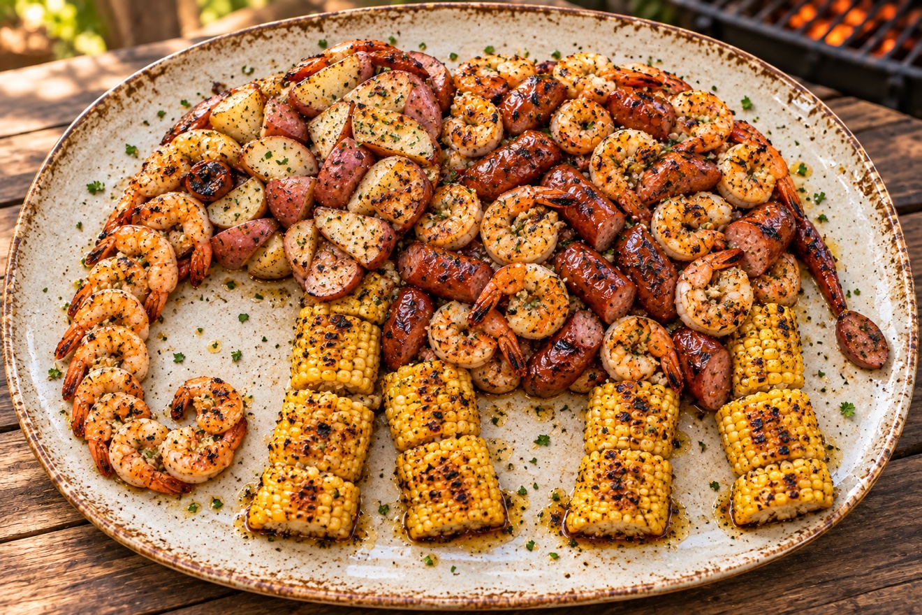 Low Country Grill — platter