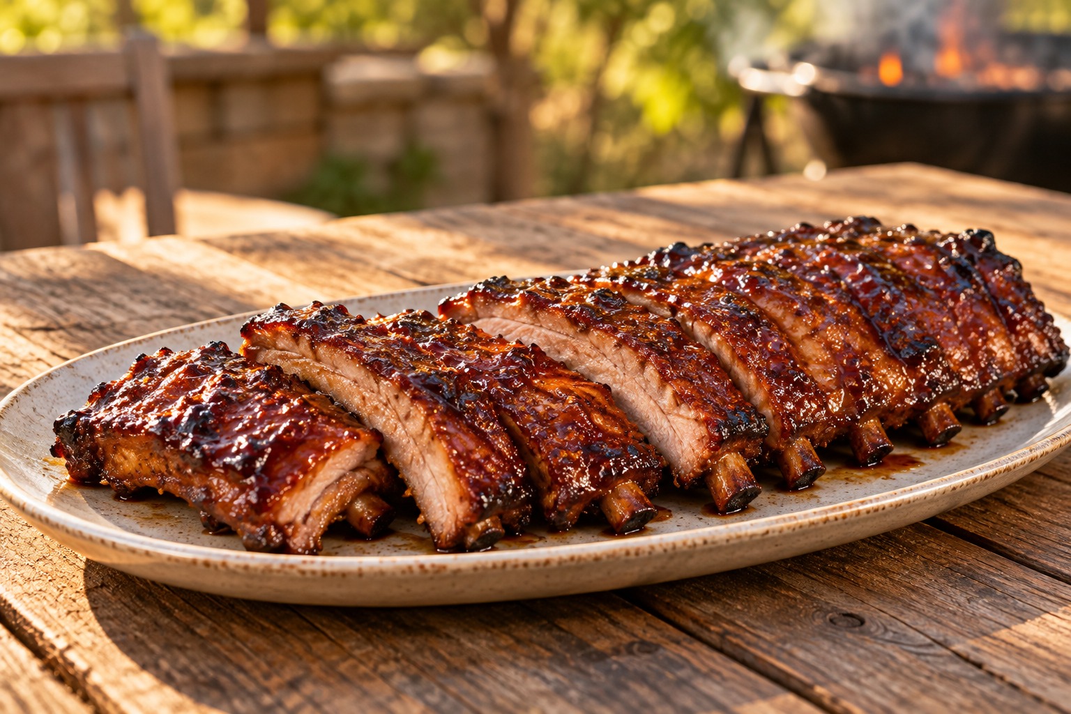 Asian Flavored Baby Back Ribs