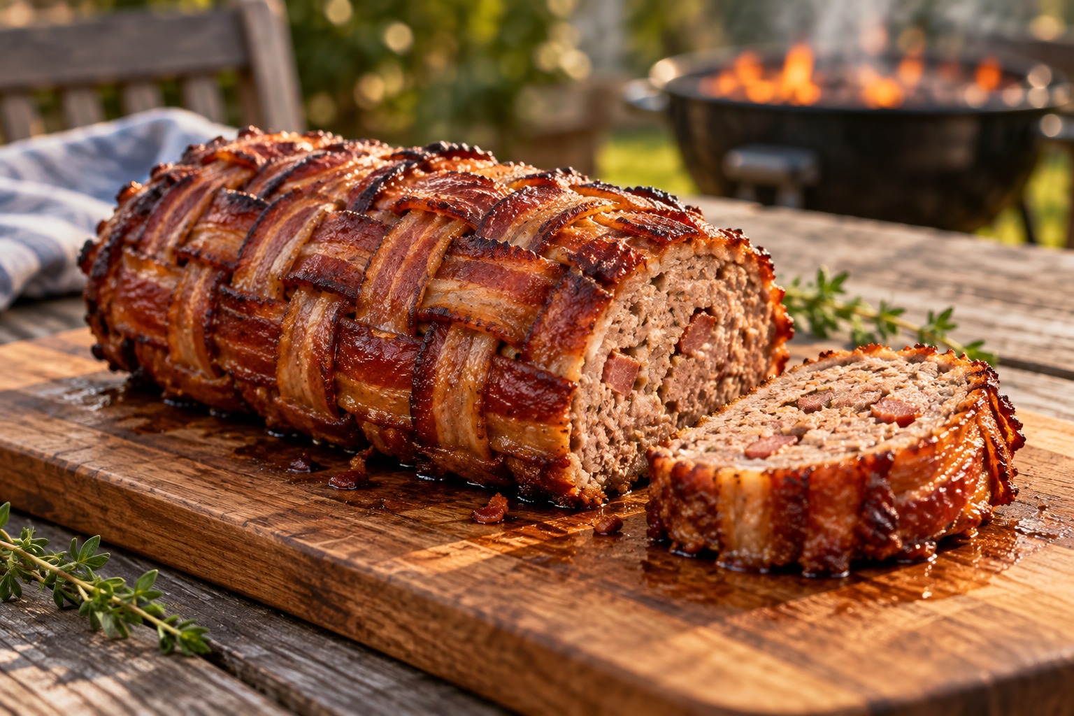 Bacon Explosion