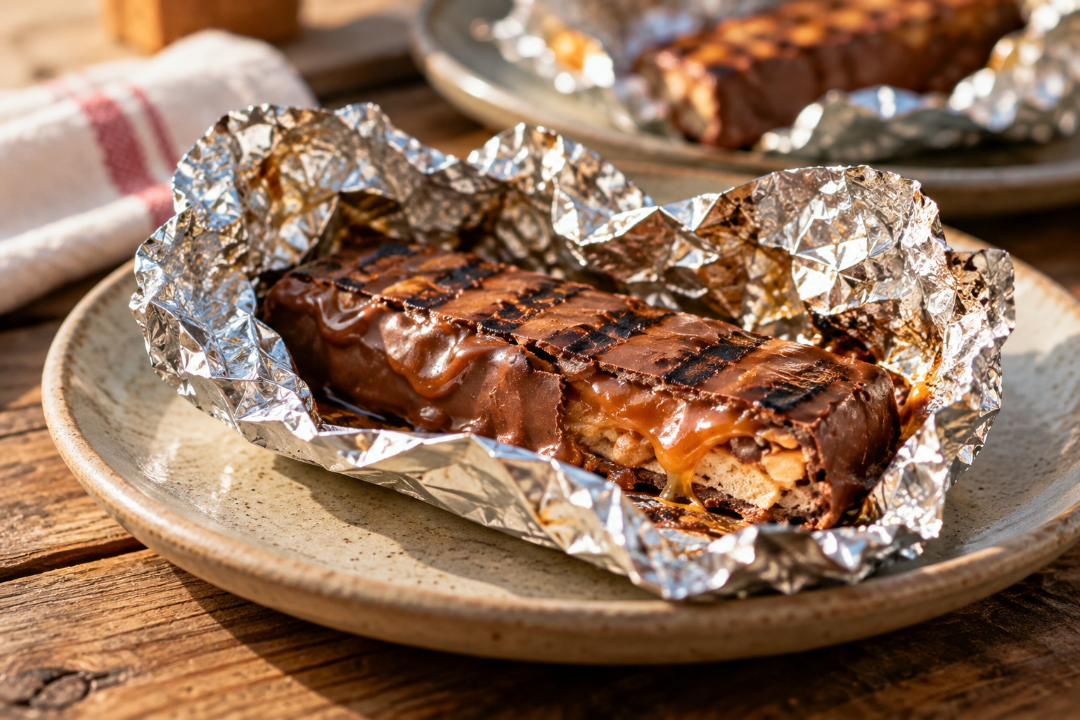 Grilled Candy Bars
