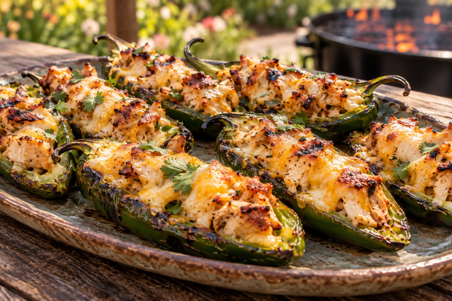 Grilled Chicken Jalapenos