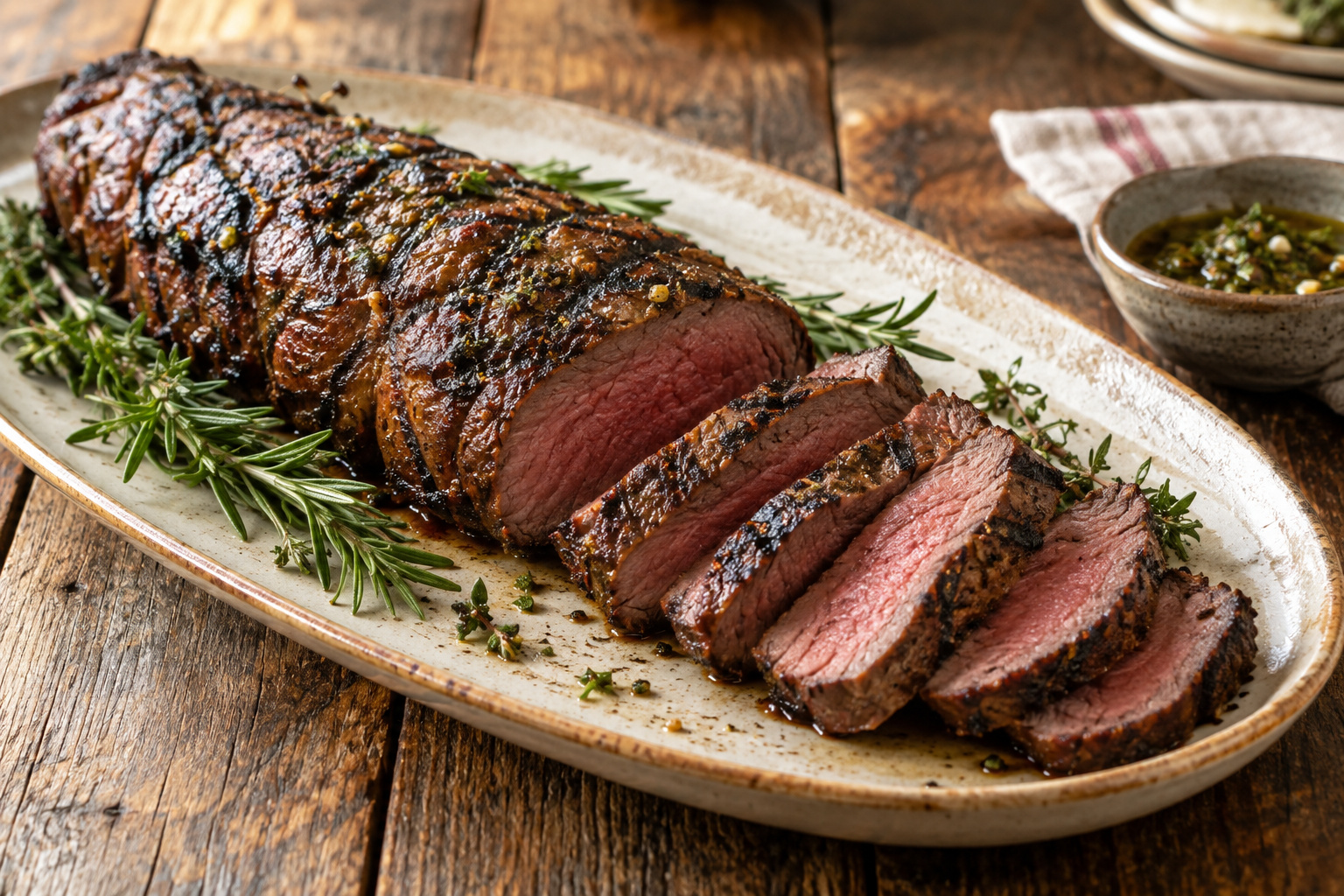 Grilled Venison Backstrap