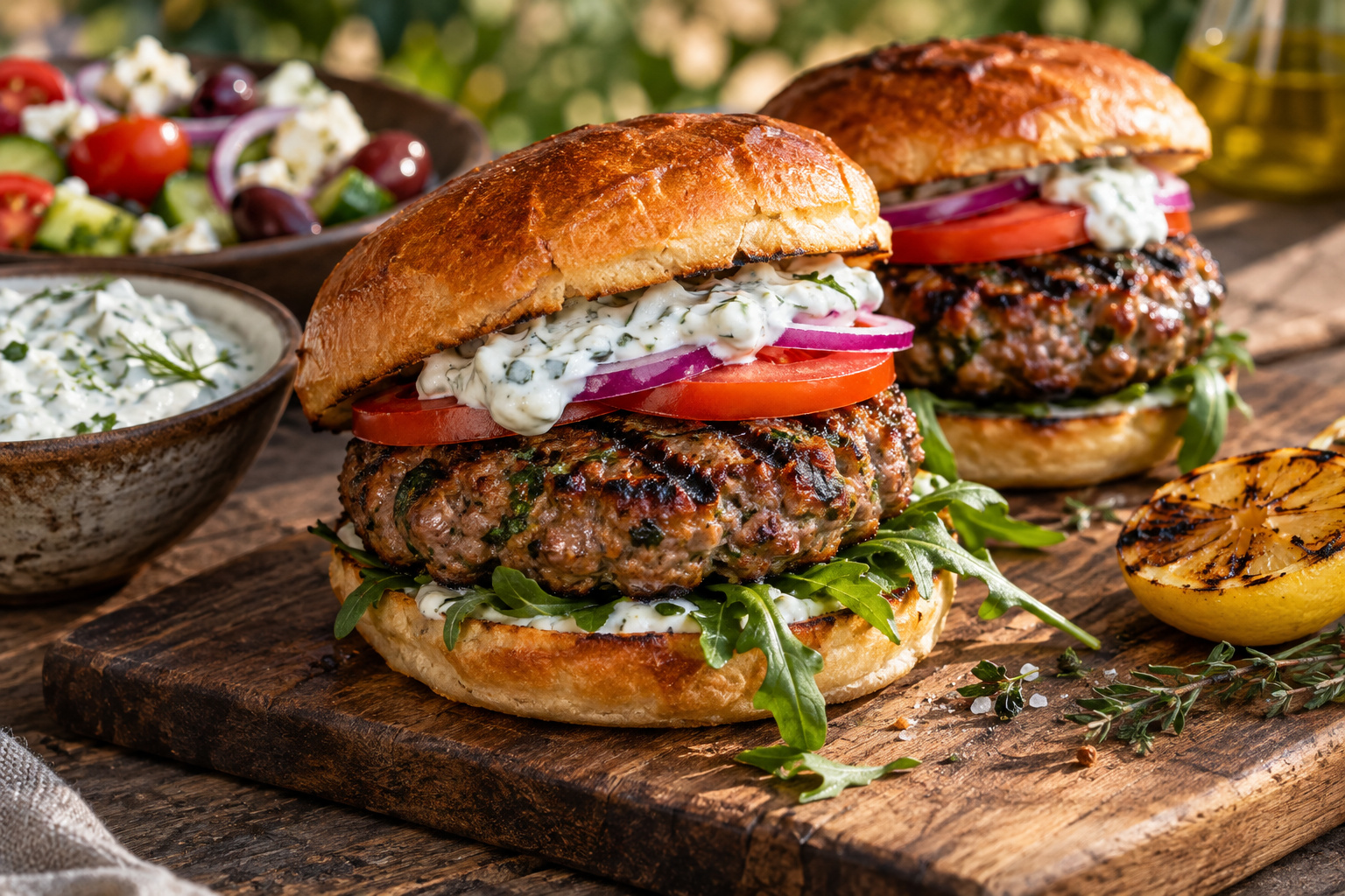 Lamb Burgers