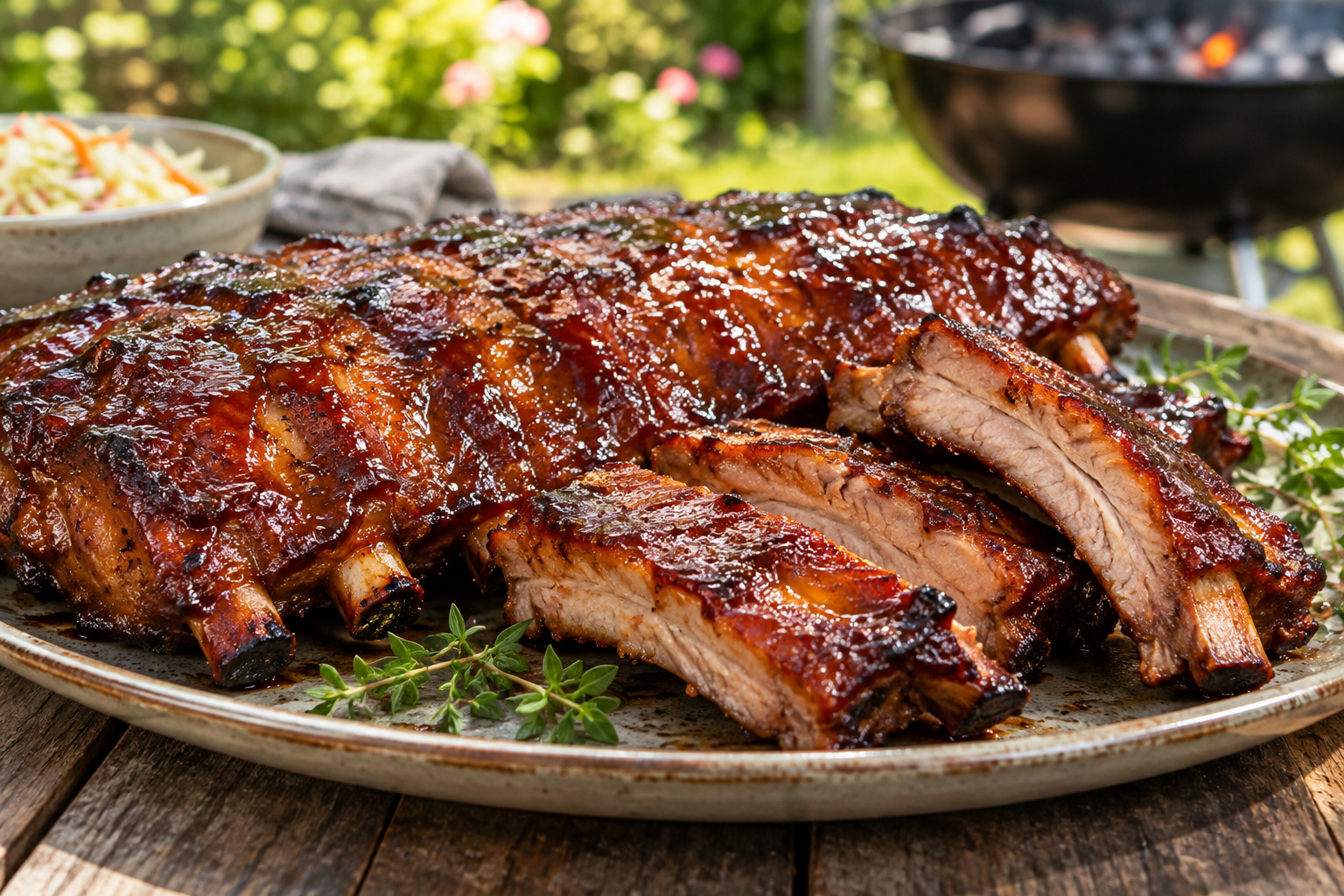 Maple Glazed Ribs