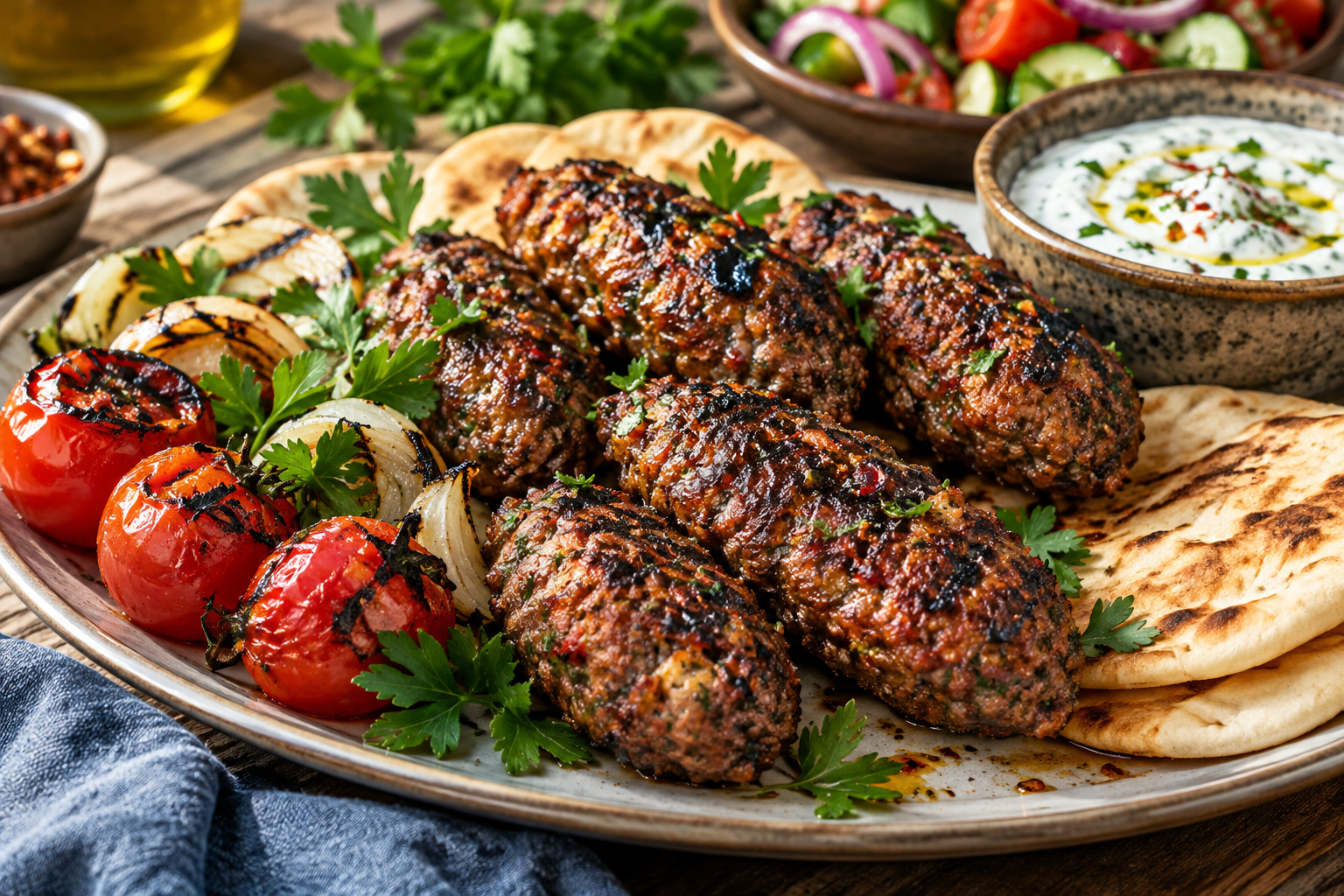 Spicy Lamb Kofte