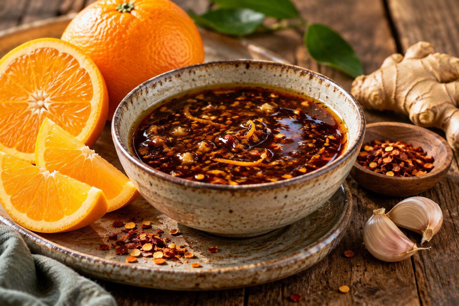 Spicy Orange Teriyaki Marinade