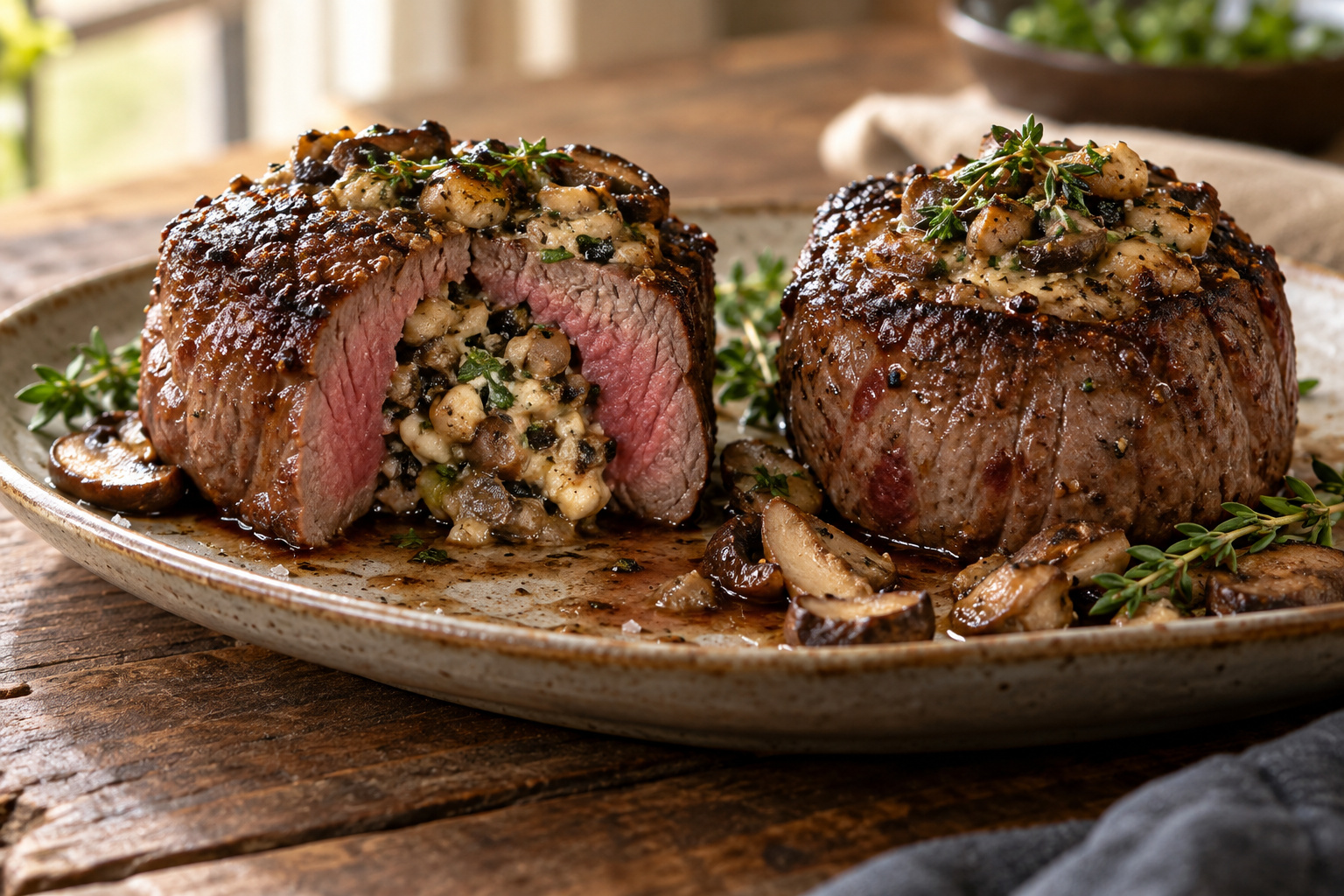Stuffed Filet Mignon